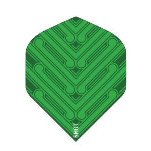 Manu Green Dart Flight Set-Standard