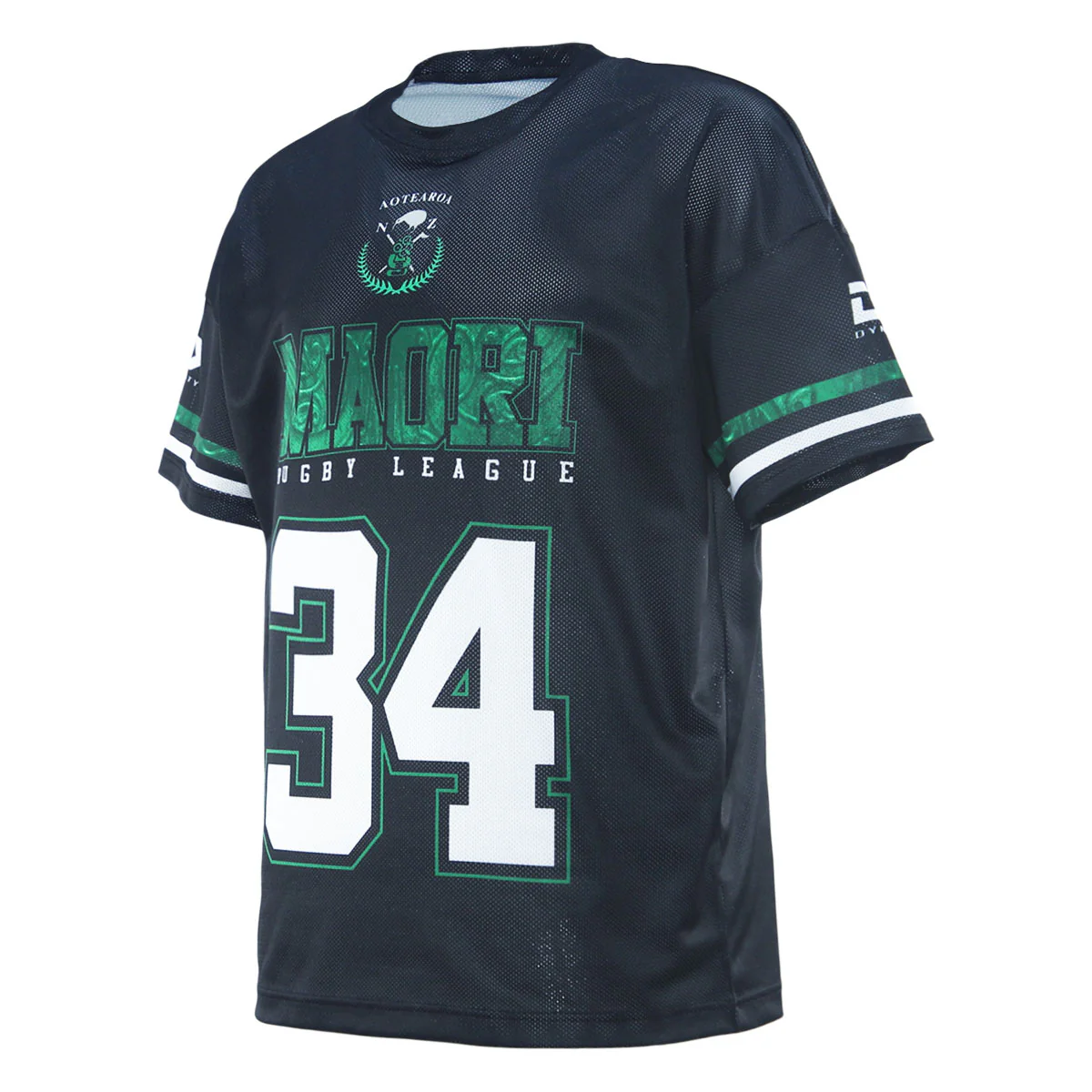 2025_NZ_MAORI_RUGBY_LEAGUE_OVERSIZED_TEE_-_BLACK_NMTEM25002_left_45-jpg.webp NZ Maori 2025 Oversized Tee Front Right View