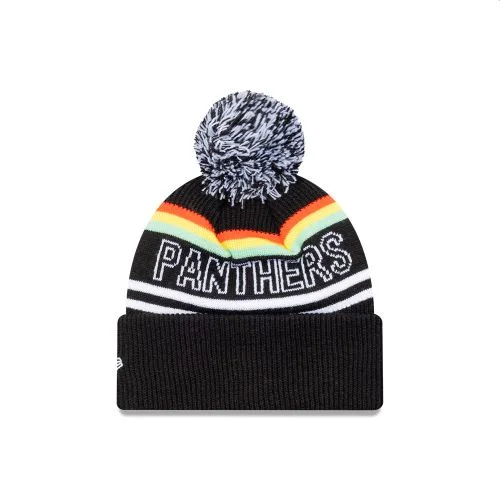 NRL-Panthers-New-Era-Pom-Pom-Beanie-Back-View.webp Panthers New Era Pom Pom Beanie Back View