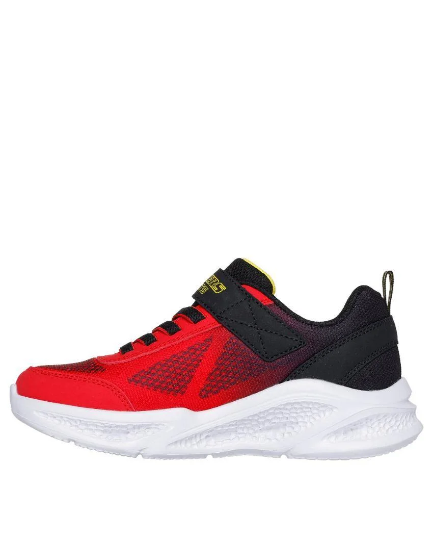 401495l_rdbk_04.webp Kids Skechers Meteor-Lights-Krendox Black/Red Left Side View