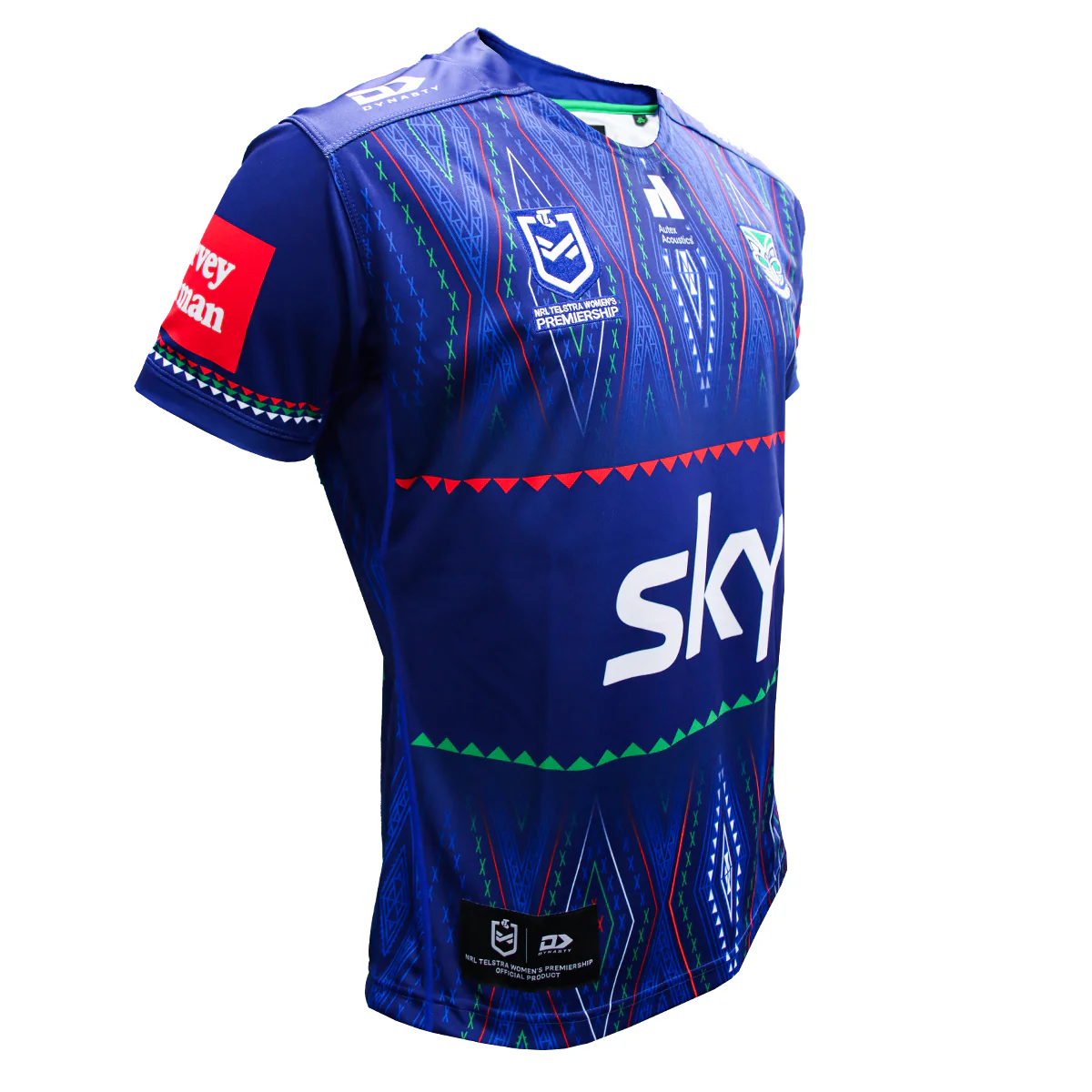 NRLW-New-Zealand-Warriors-Mens-2025-Indigenous-Jersey-Blue-Front-Right-1.webp NZ Warriors 2025 NRLW Indigenous Jersey - Blue front right view
