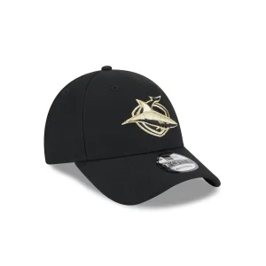 NRL Sharks 940 Snapback Cap Black/Gold front left